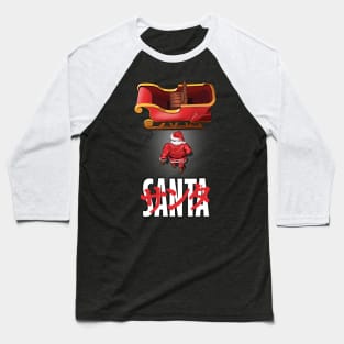 Santa Baseball T-Shirt